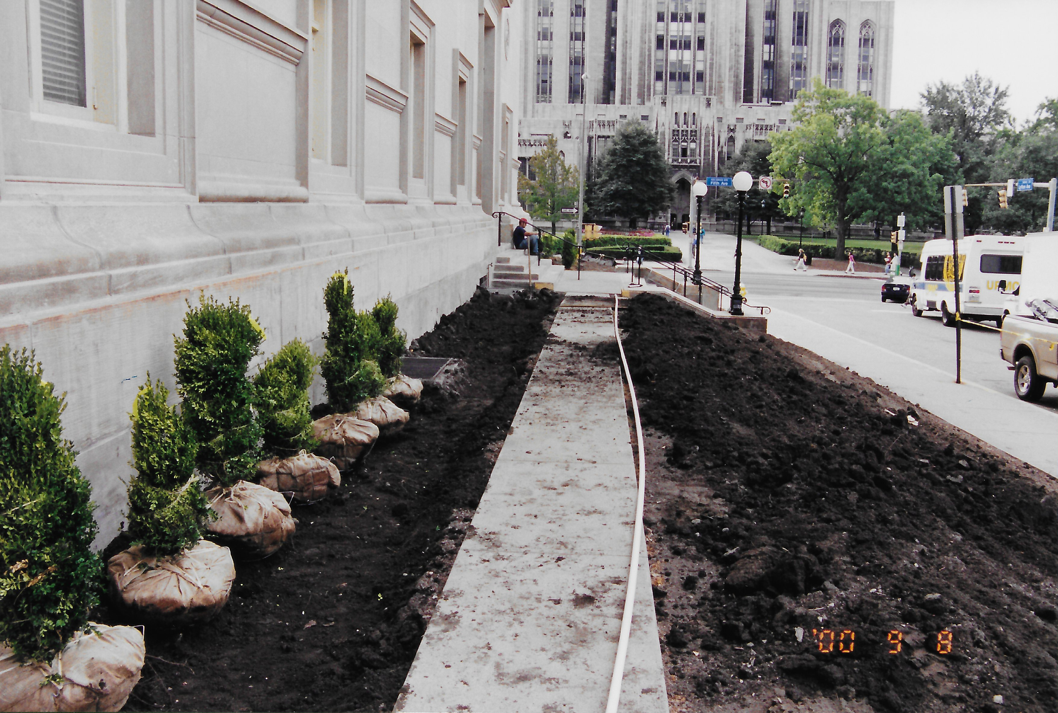 Alumni Hall, University of Pittsburgh, September 2000